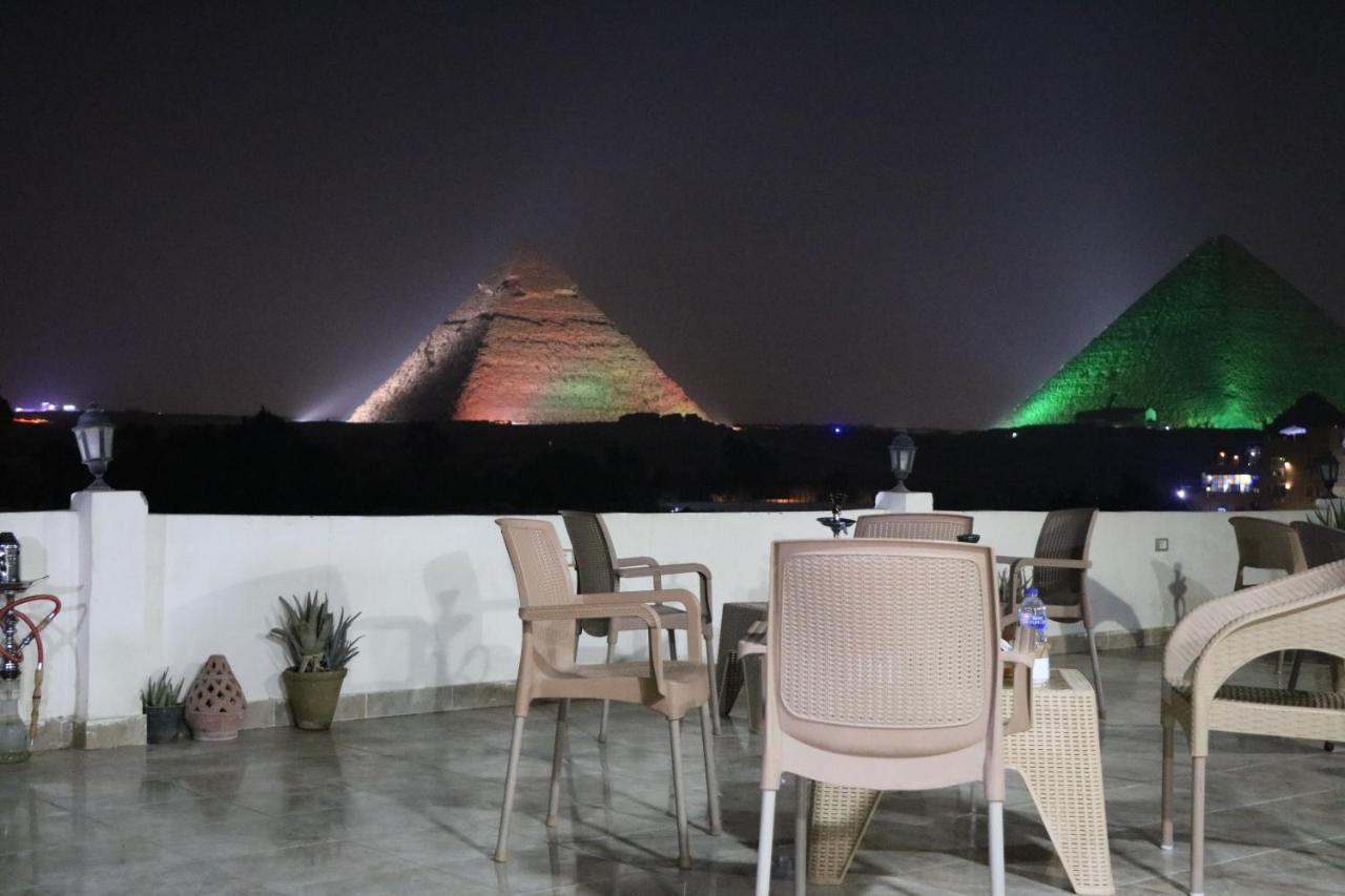 Kafret el-Gabal King Khufu Pyramids View Hotel מראה חיצוני תמונה