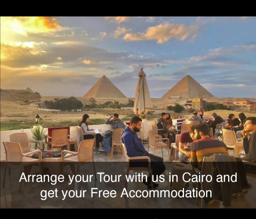 Kafret el-Gabal King Khufu Pyramids View Hotel מראה חיצוני תמונה