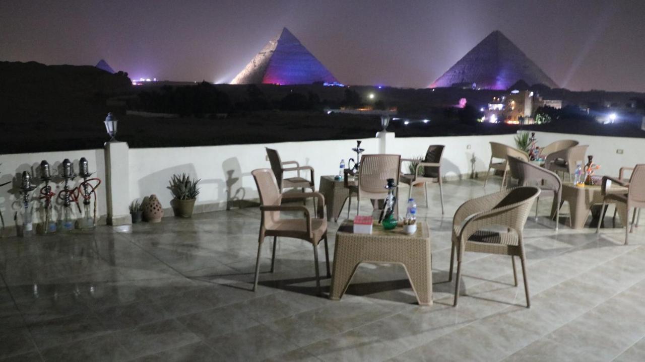 Kafret el-Gabal King Khufu Pyramids View Hotel מראה חיצוני תמונה